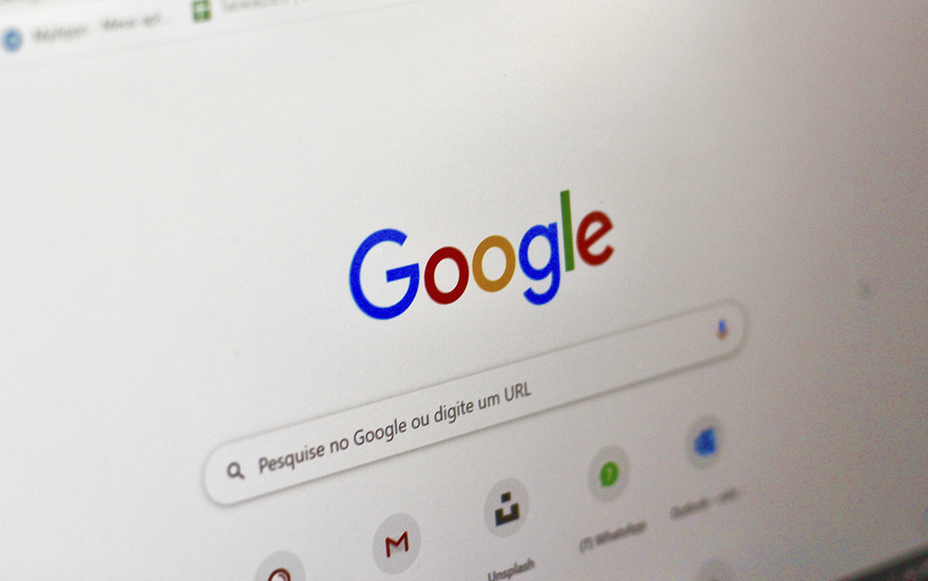 Google Search Engine Screen